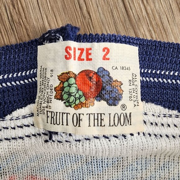 Vintage 1989 Superman & Lex Luthor‎ Boys Size 2 Underwear Fruit Of The Loom - Picture 4 of 7